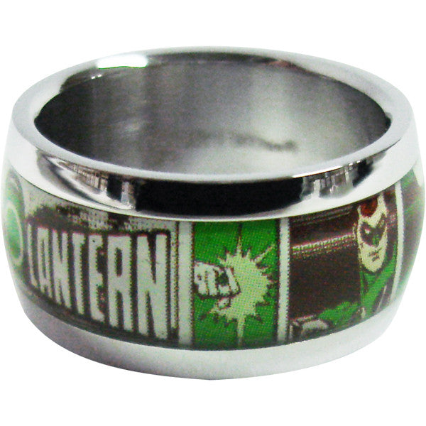 Green Lantern Comic Ring