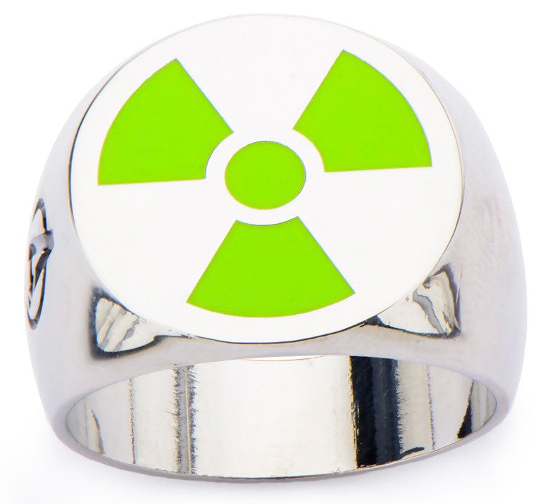 Incredible Hulk Avengers Radioactive Symbol Ring