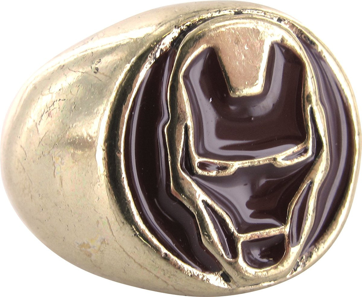Iron Man Helmet Signet Ring