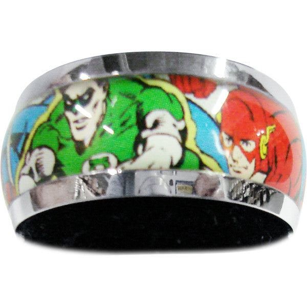 Justice League Comic Ring