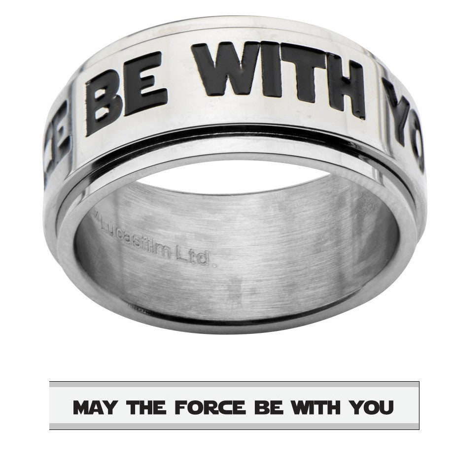 Star Wars May the Force Be With You Ring