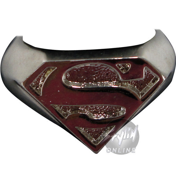 Superman Symbol Ring