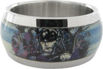 Thor Name Bust Striped Ring
