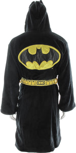 Batman Masked Hood Fleece Black Robe