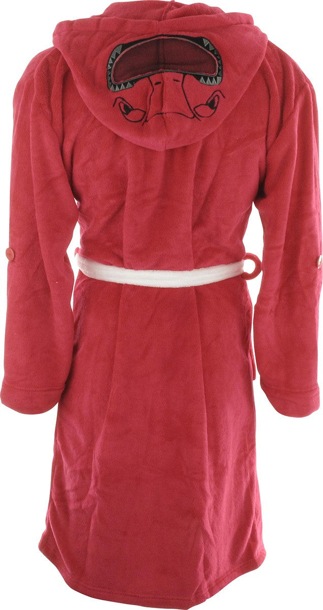 Power Rangers Red Ranger Mesh Masked Hooded Robe