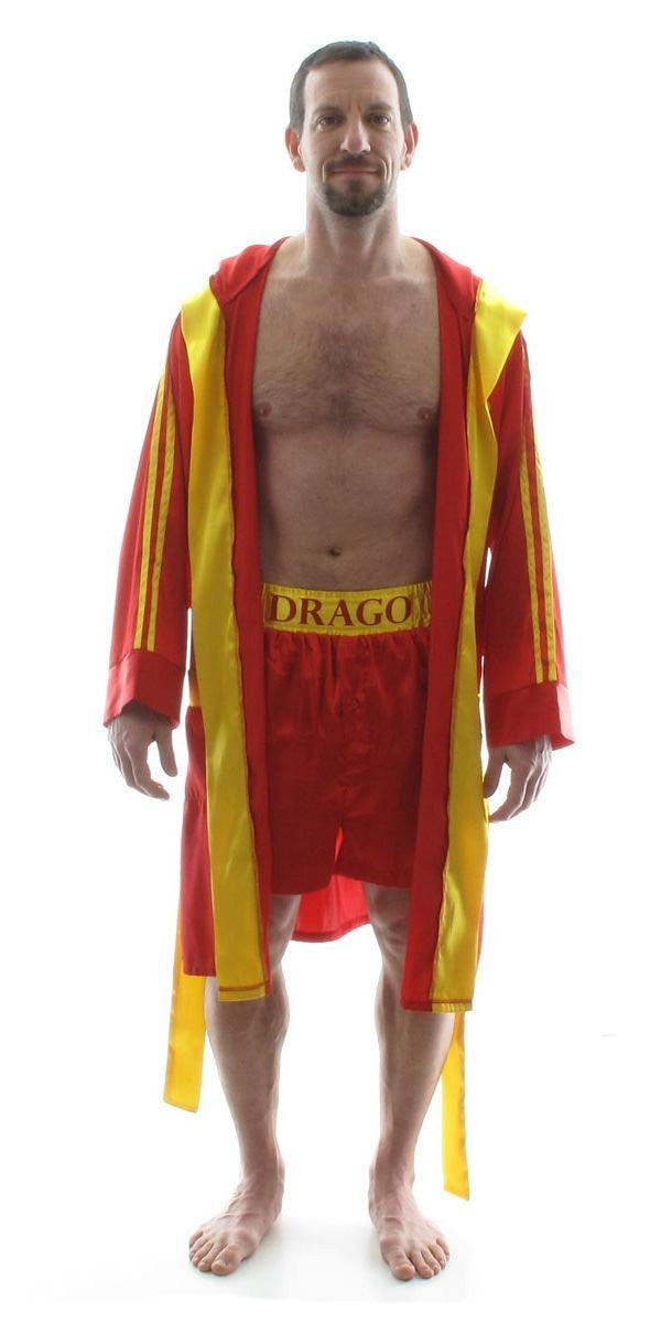 Rocky Ivan Drago Robe and Boxers Set