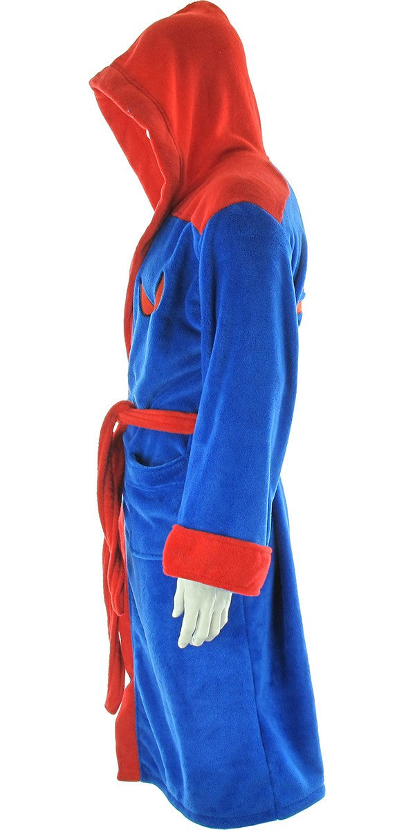 Spiderman Eyes Spider Fleece Robe