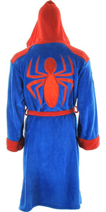 Spiderman Eyes Spider Fleece Robe