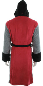 Superman Red Son Hooded Fleece Robe