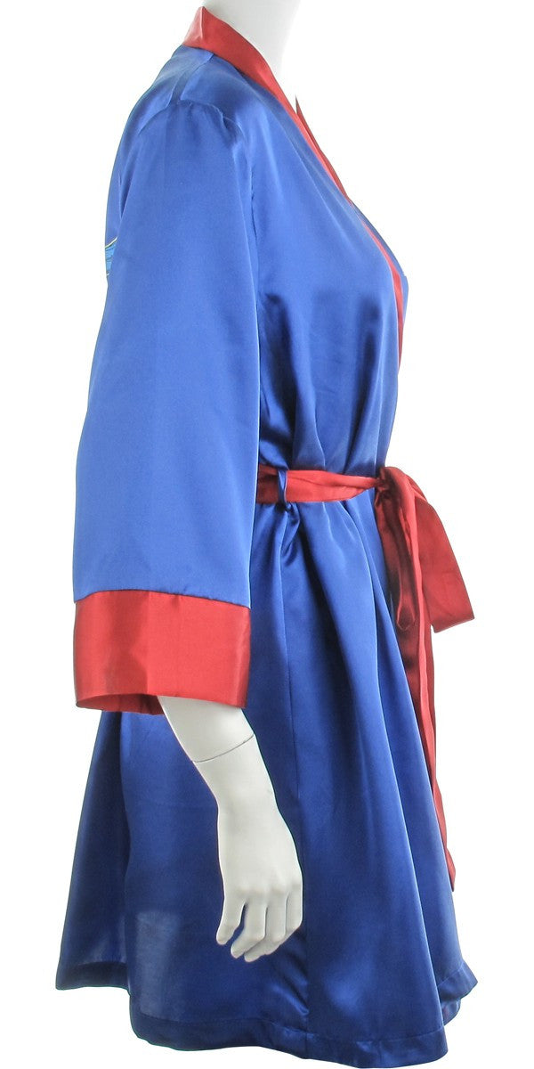 Supergirl Bombshell Satin Junior Robe