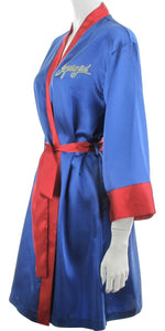 Supergirl Bombshell Satin Junior Robe