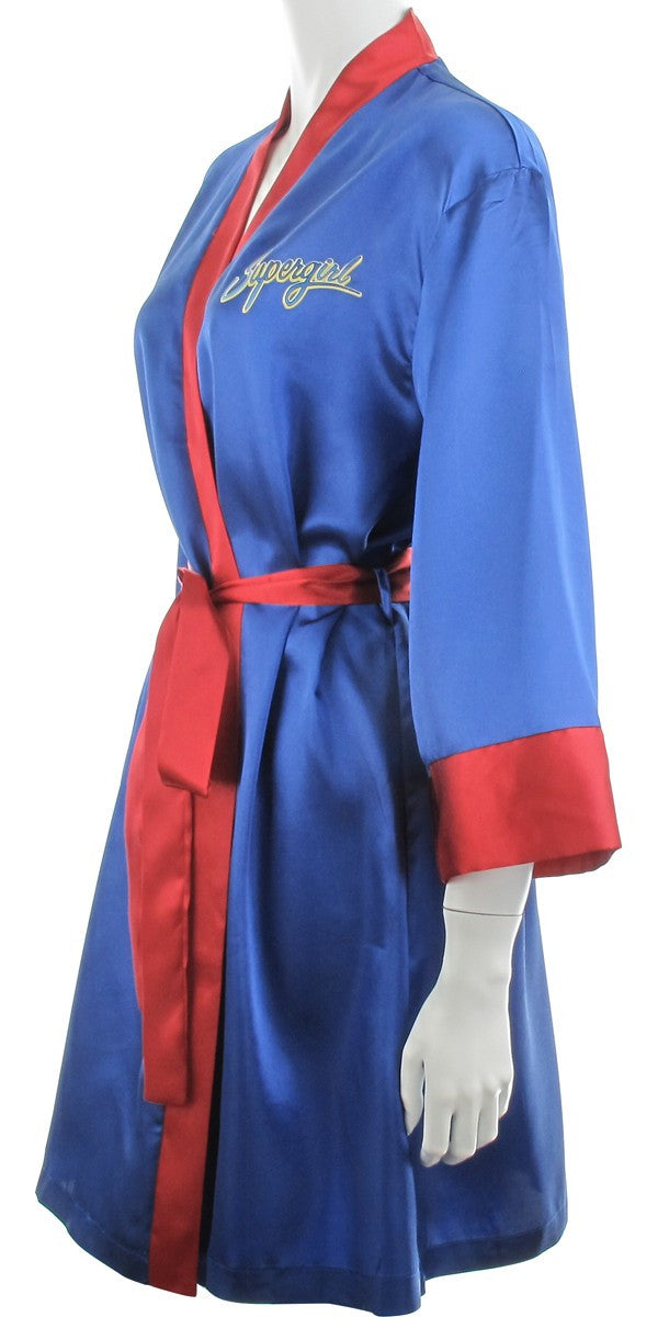 Supergirl Bombshell Satin Junior Robe