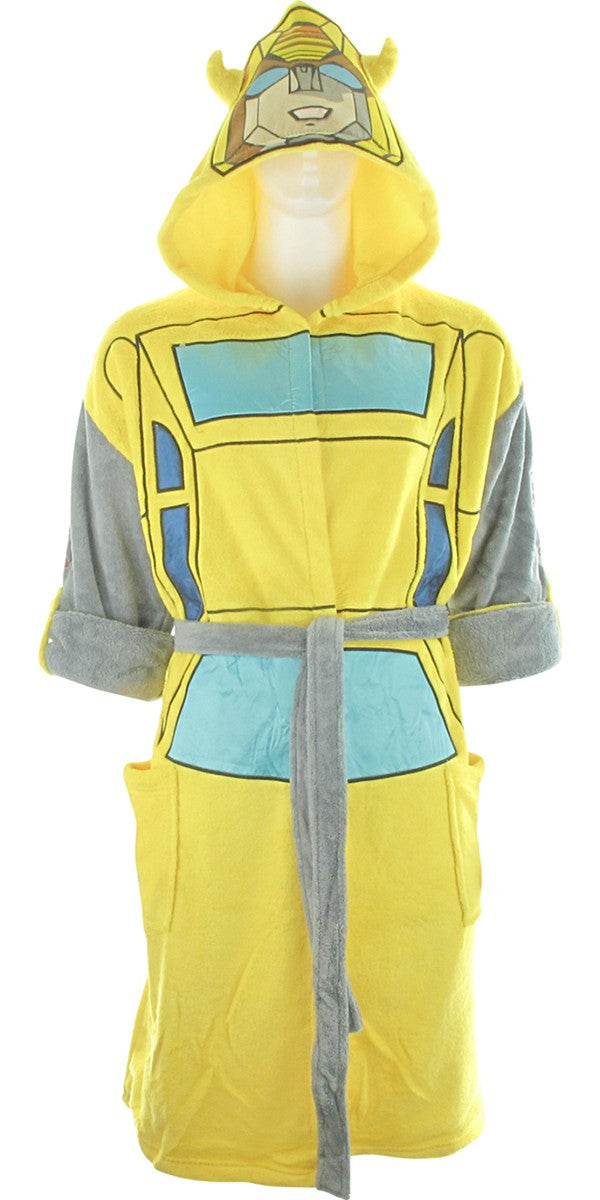 Transformers Autobot Bumblebee Masked Hooded Robe