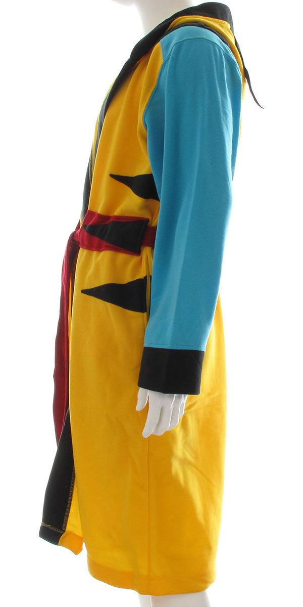 X Men Wolverine Yellow Costume Hooded Fleece Robe