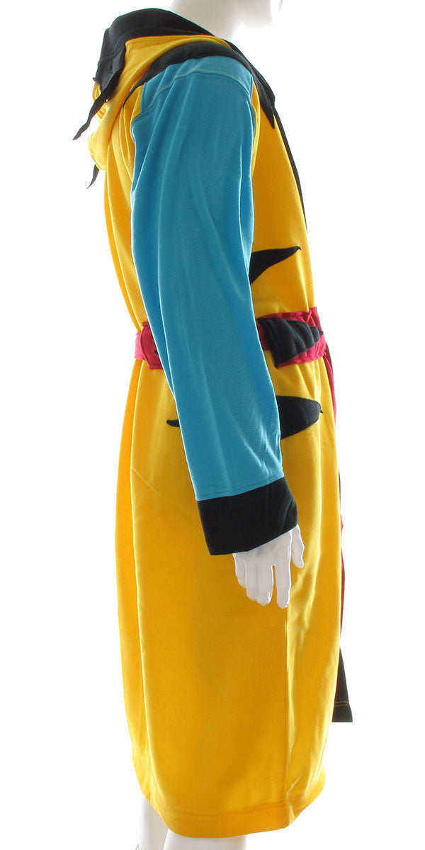 X Men Wolverine Yellow Costume Hooded Fleece Robe