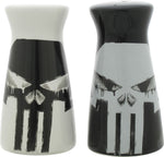 Punisher Black And White Logo Salt Shaker Set