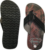 Superman Logo Sandals