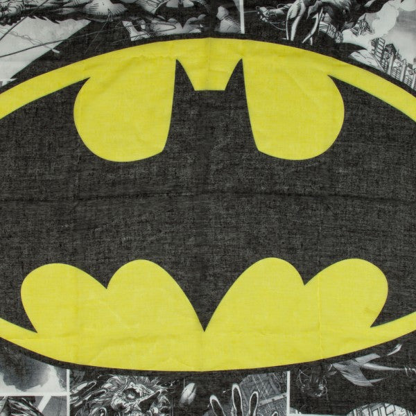 Batman Yellow Logo Infinity Scarf