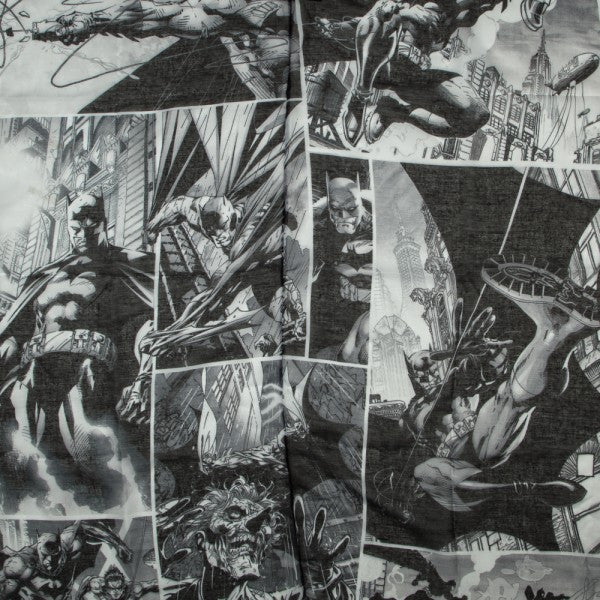 Batman Yellow Logo Infinity Scarf