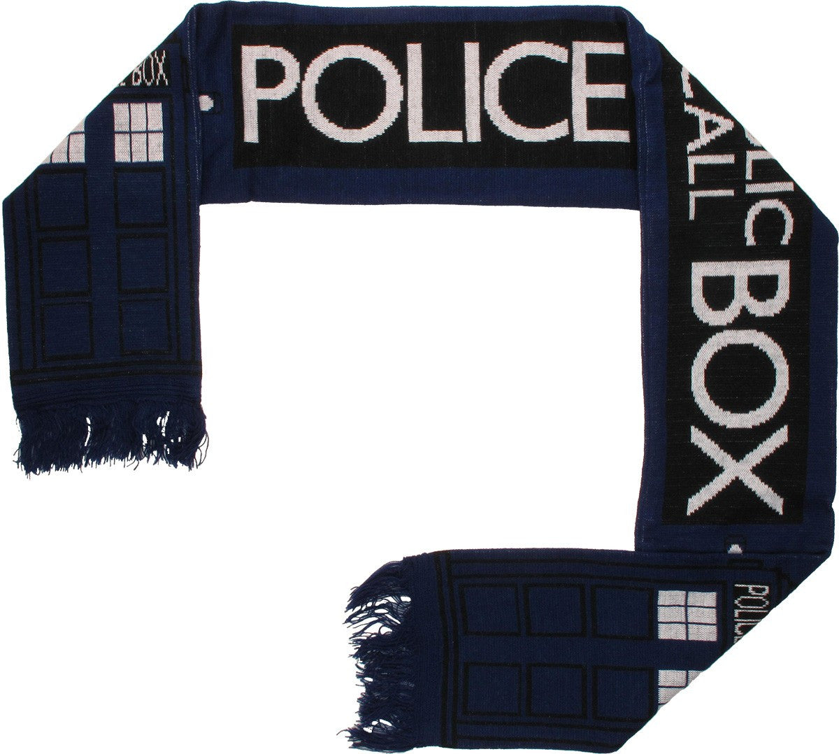Doctor Who TARDIS Scarf