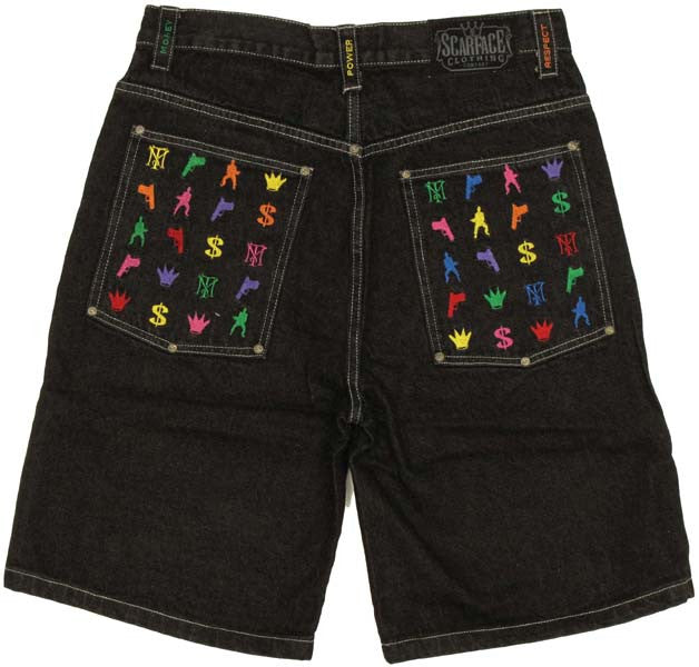 Scarface Icons Shorts