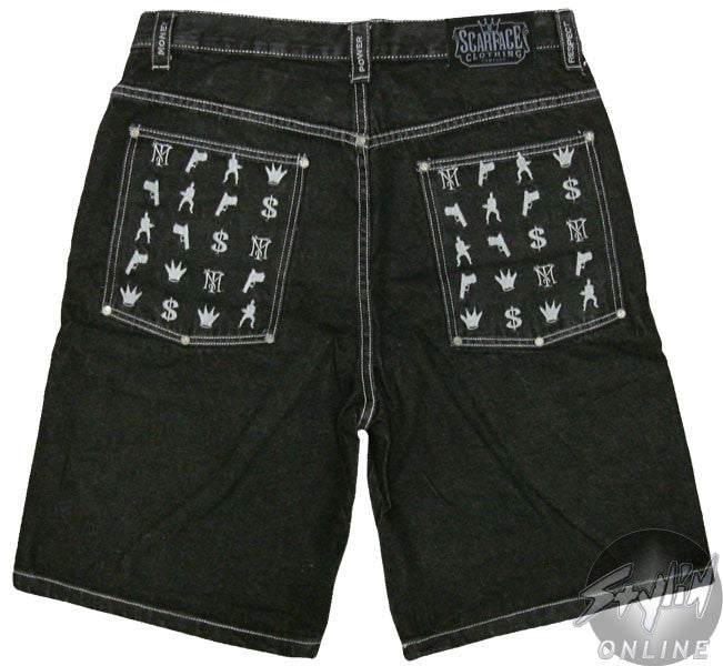 Scarface Head Shorts