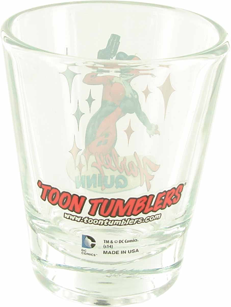Harley Quinn Mini Toon Tumbler Shot Glass