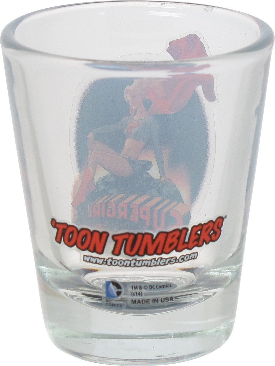 Supergirl Mini Toon Tumbler Shot Glass