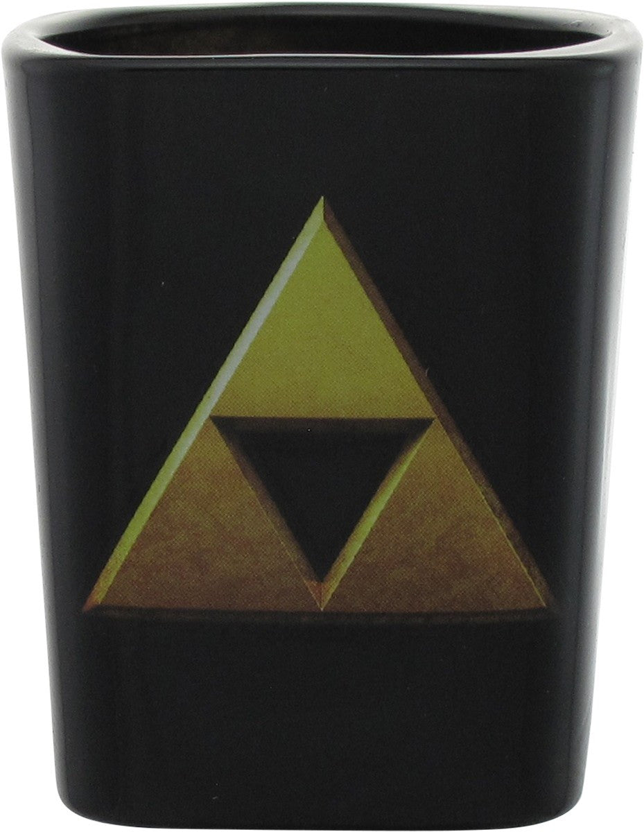 Zelda Logos and Shield Square Shot Glass Set