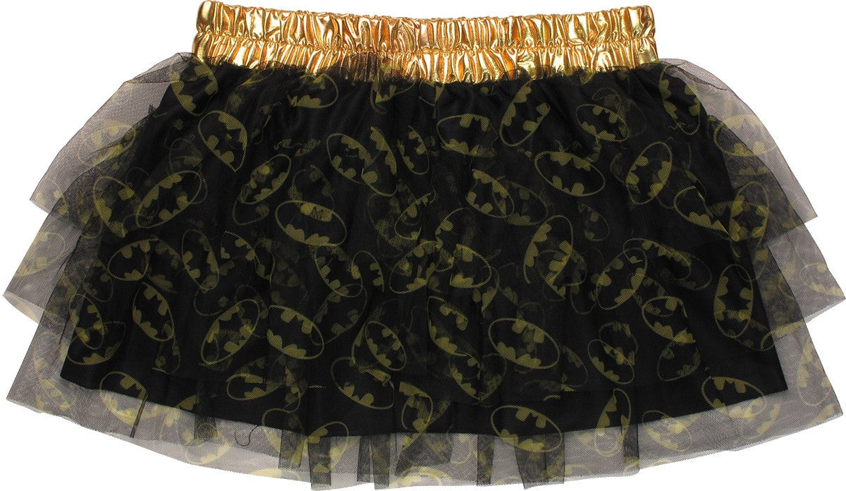 Batgirl Logos Tiered Tutu Skirt