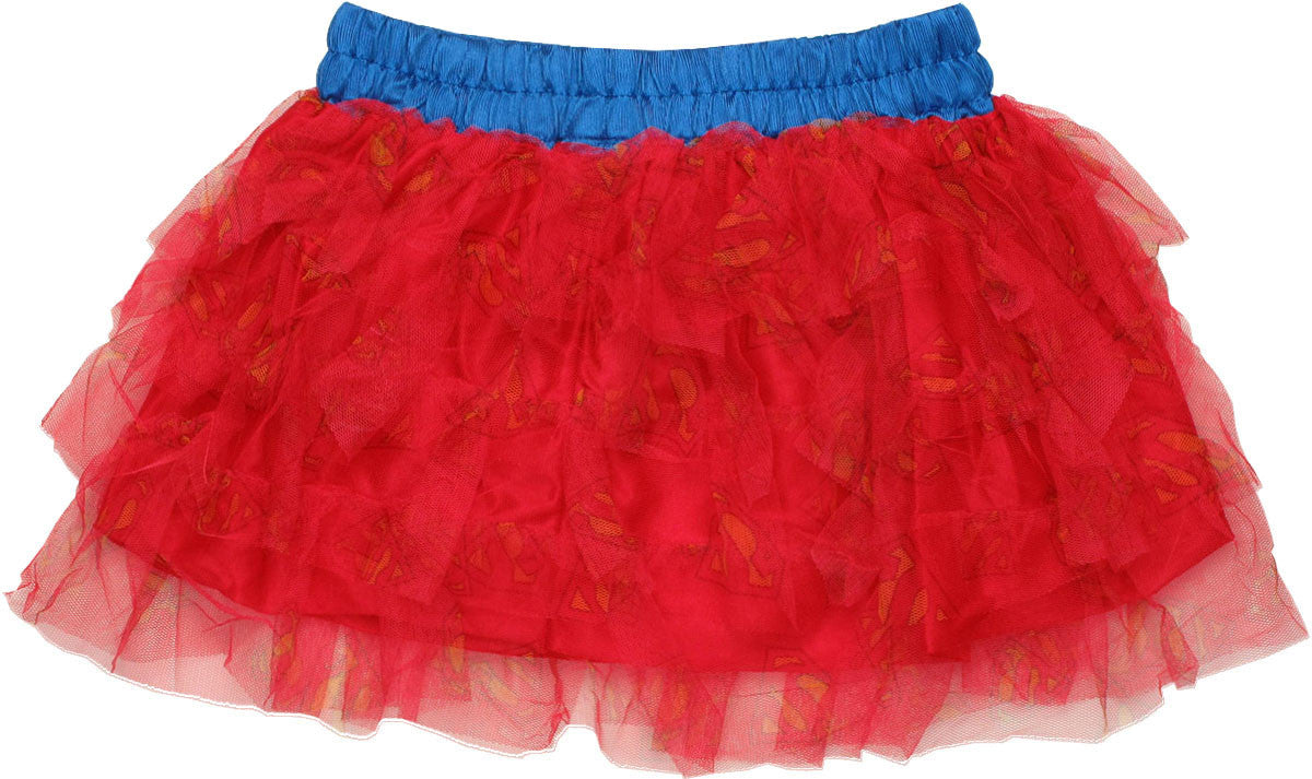 Superman Tiered Tutu Skirt
