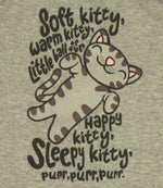 Big Bang Theory Soft Kitty Gray Snap Suit