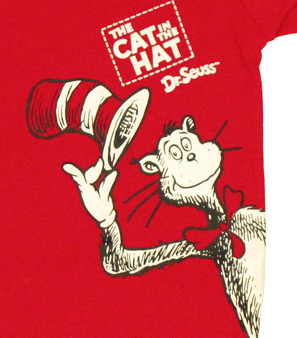 Dr Seuss Cat Hat Doff Snap Suit