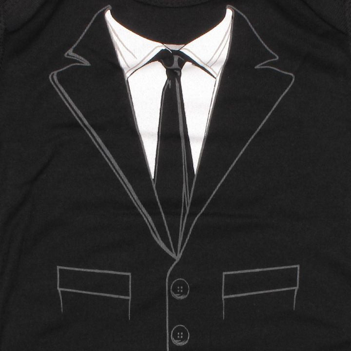 Funny Suit Tie Snap Suit