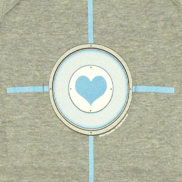 Portal 2 Blue Companion Cube Snap Suit