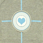 Portal 2 Blue Companion Cube Snap Suit