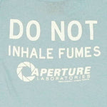 Portal 2 Fumes Warning Snap Suit