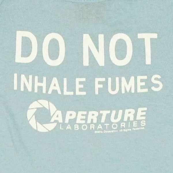 Portal 2 Fumes Warning Snap Suit