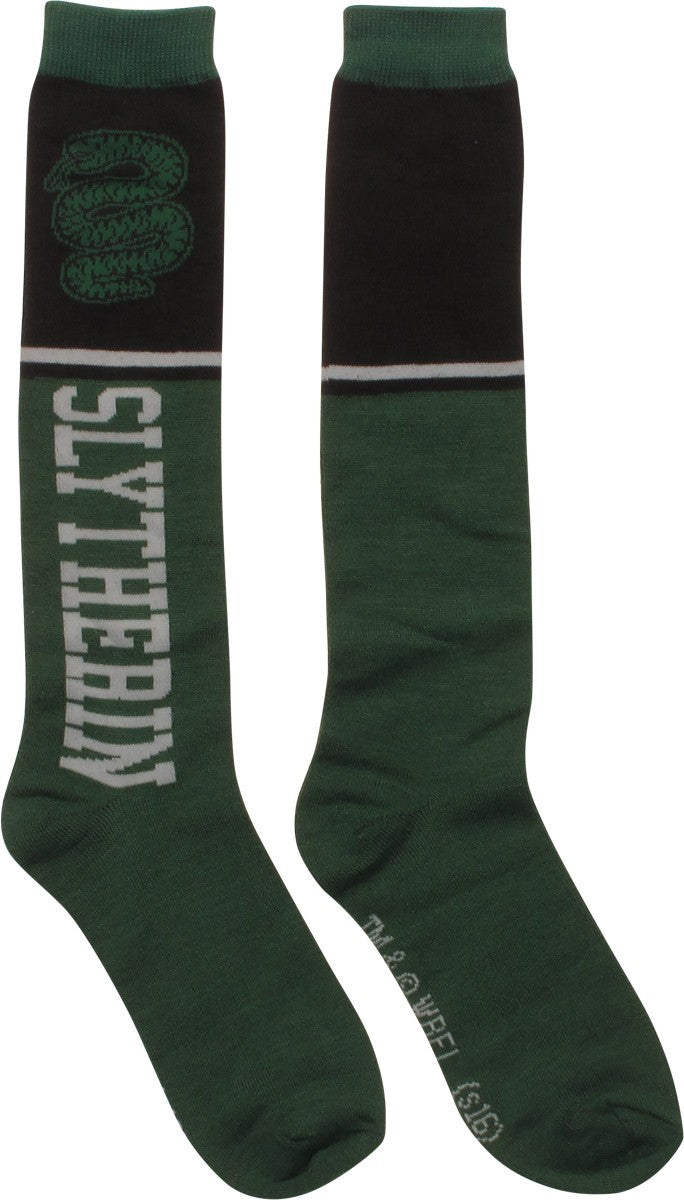 Harry Potter Slytherin Ladies Knee High Socks