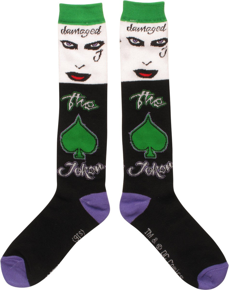 Suicide Squad Damaged Ladies Knee High Socks
