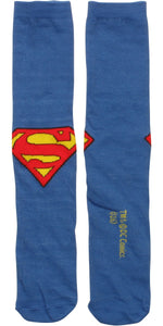 Superman Logo Crew Socks