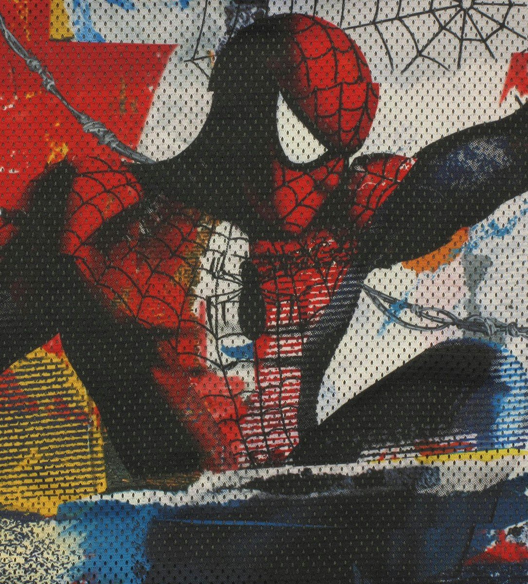 Spiderman Collage Sublimated Overlay Sweatshirt