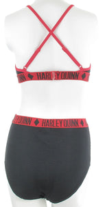 Harley Quinn Cross High Waist Bikini Swimsuit