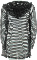 Hooded Black Swimsuit Cover Up