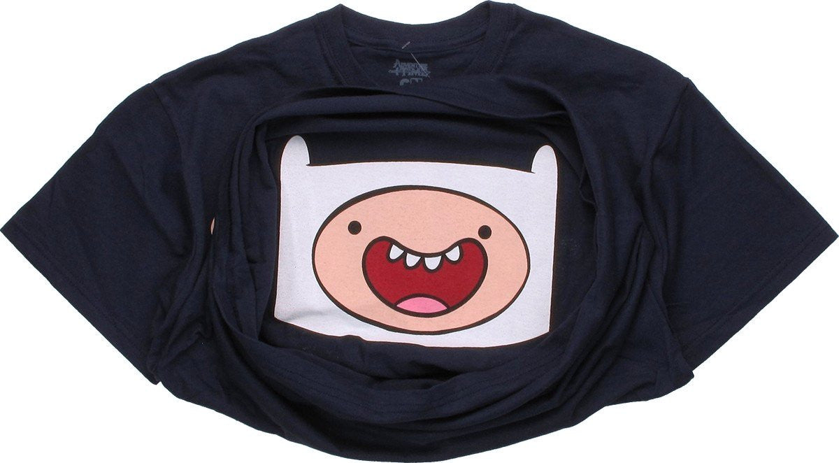 Adventure Time Finn Reversible Mask T-Shirt