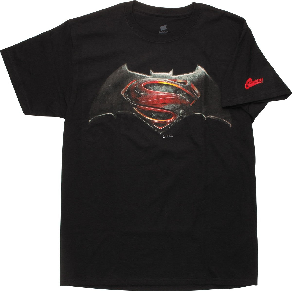 Batman v Superman Movie Logo T-Shirt