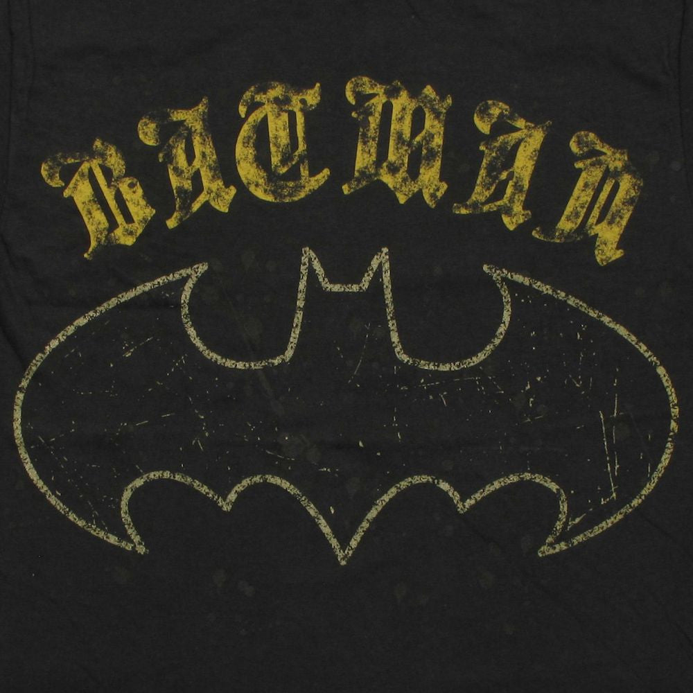 Batman Gothic Logo T Shirt Sheer