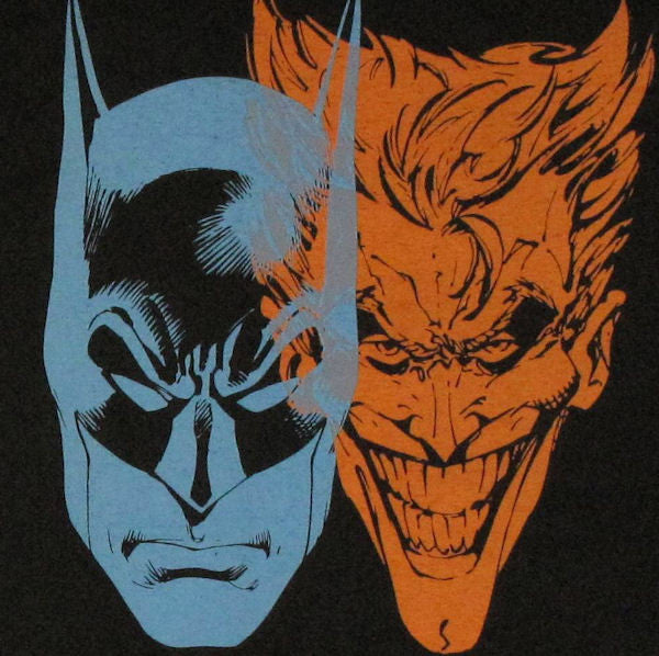 Batman Joker Faces T Shirt Sheer