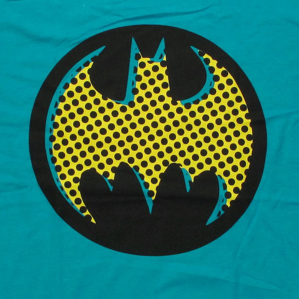 Batman Pop Art Logo T Shirt Sheer