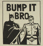 Batman Robin Bump It Bro T Shirt